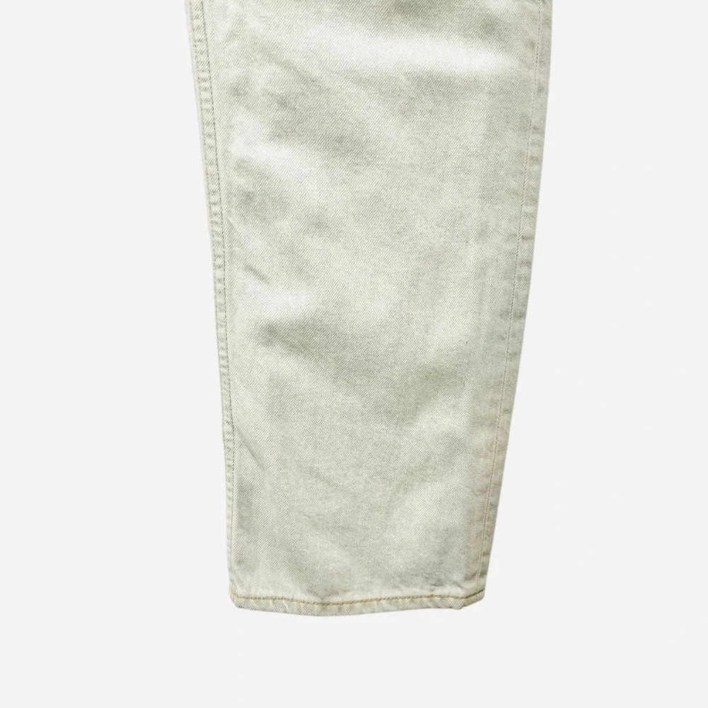 Rag & Bone Slouch Tapered In Dalton Light Blue Jeans Button Fly Belt Loops 30